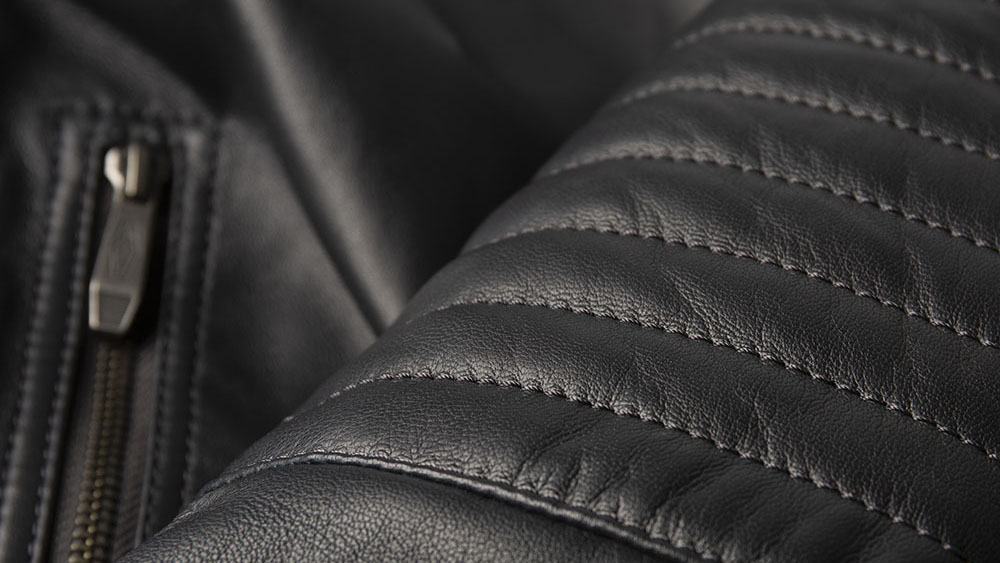 Men's Heritage Leather Jacket - Black 6