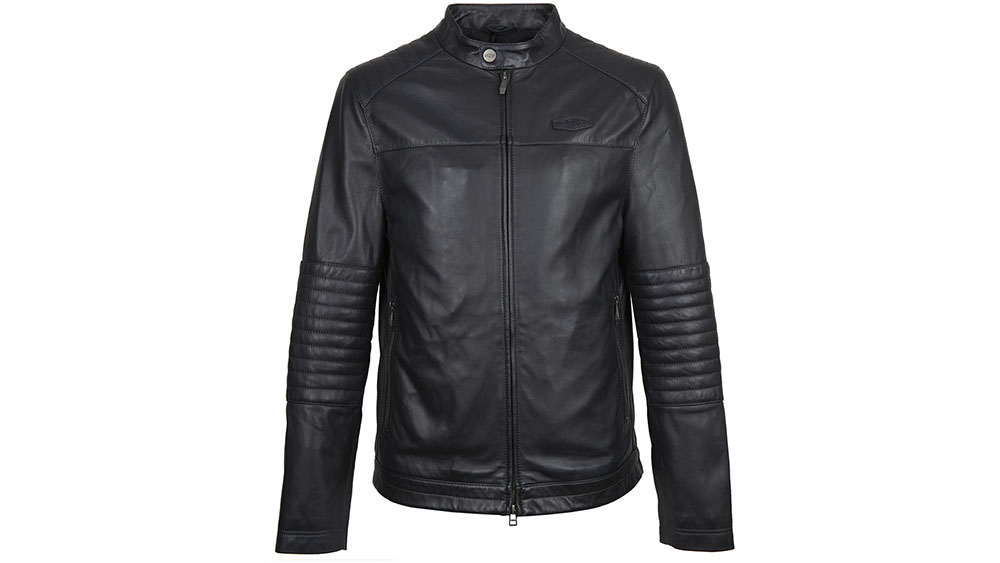 Jaguar Men's Heritage Leather Jacket - Black