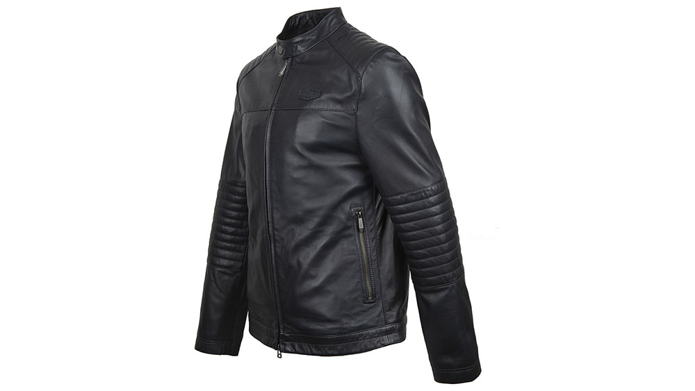 Get Jaguar Men's Heritage Leather Jacket - Black At BHD 50.00