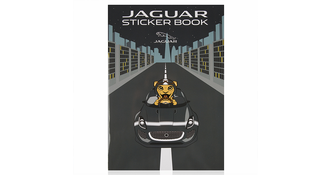 Jaguar Sticker Book